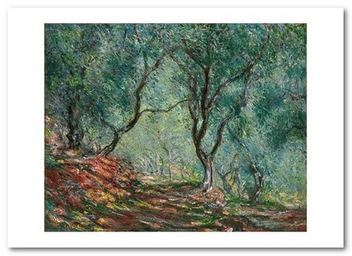  «Открытка Claude Monet - Olive Tree Wood in the Moreno Garden (CM143)», бренда Artistic Card - фото №1 - миниатюра