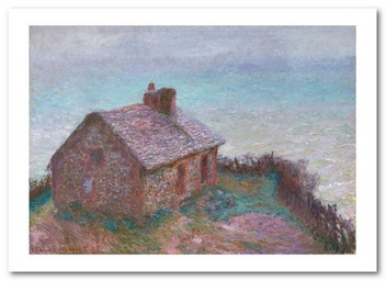  «Открытка Claude Monet - The Customs House at Varengeville (CM153)», бренда Artistic Card - фото №1 - миниатюра
