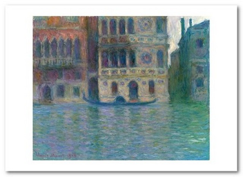  «Открытка Claude Monet - Venice, Palazzo Dario (CM155)», бренда Artistic Card - фото №1 - миниатюра