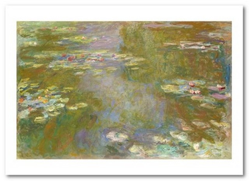 «Открытка Claude Monet - Water Lily Pond (CM156)», бренда Artistic Card - фото №1 - миниатюра