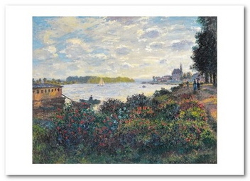 «Открытка Claude Monet - La Seine à Argenteuil (CM159)», бренда Artistic Card - фото №1 - миниатюра