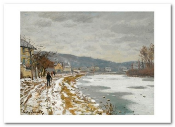 «Открытка Claude Monet - The Seine at Bougival (CM165)», бренда Artistic Card - фото №1 - миниатюра