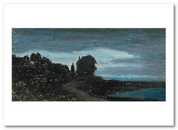 «Открытка Claude Monet - Yport, La Nuit (CM171)», бренда Artistic Card - фото №1 - миниатюра