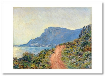  «Открытка Claude Monet - La Corniche near Monaco (CM173)», бренда Artistic Card - фото №1 - миниатюра
