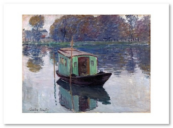  «Листівка Claude Monet - The Studio Boat (CM183)», бренду Artistic Card - фото №1 - мініатюра