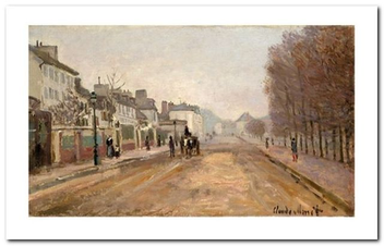  «Листівка Claude Monet - Boulevard Heloise, Argenteuil (CM18)», бренду Artistic Card - фото №1 - мініатюра