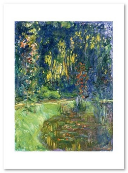 «Открытка Claude Monet - Water Lily Pond at GIverny (CM196)», бренда Artistic Card - фото №1 - миниатюра