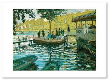  «Листівка Claude Monet - La Grenouillere (CM199)», бренду Artistic Card - фото №1 - мініатюра