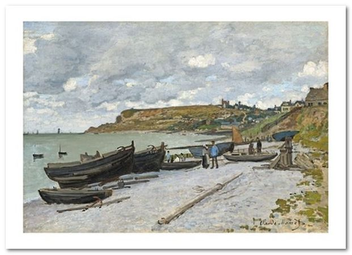 «Открытка Claude Monet - Sainte-Adresse (CM28)», бренда Artistic Card - фото №1 - миниатюра