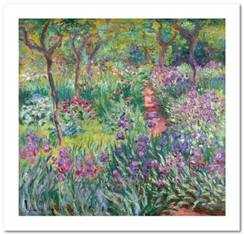 «Открытка Claude Monet - The Artist’s Garden in Giverny (CM31)», бренда Artistic Card - фото №1 - миниатюра
