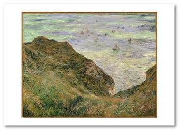  «Открытка Claude Monet - View over the Sea (CM42)», бренда Artistic Card - фото №1 - миниатюра