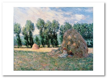 «Листівка Claude Monet - Haystacks (CM66)», бренду Artistic Card - фото №1 - мініатюра