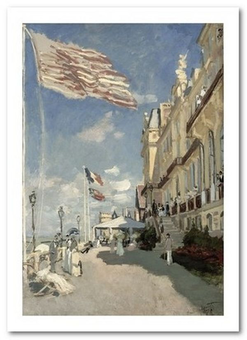  «Открытка Claude Monet - Hotel des Roches Noires. Trouville (CM70)», бренда Artistic Card - фото №1 - миниатюра
