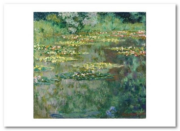  «Открытка Claude Monet - Le Bassin des Nympheas (CM71)», бренда Artistic Card - фото №1 - миниатюра