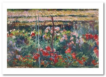 «Открытка Claude Monet - Peony Garden (CM74)», бренда Artistic Card - фото №1 - миниатюра