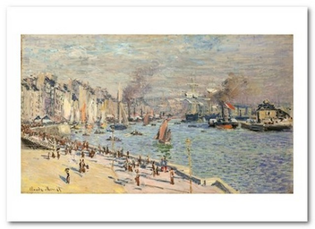  «Открытка Claude Monet - Port of Le Havre (CM78)», бренда Artistic Card - фото №1 - миниатюра