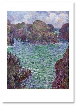  «Открытка Claude Monet - Port-Goulphar, Belle-Ile (CM82)», бренда Artistic Card - фото №1 - миниатюра