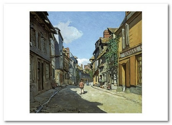  «Открытка Claude Monet - Rue de la Bavole, Honfleur (CM88)», бренда Artistic Card - фото №1 - миниатюра