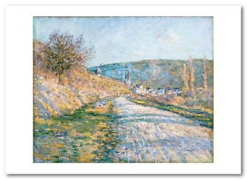  «Открытка Claude Monet - The Road to Vetheuil (CM95)», бренда Artistic Card - фото №1 - миниатюра
