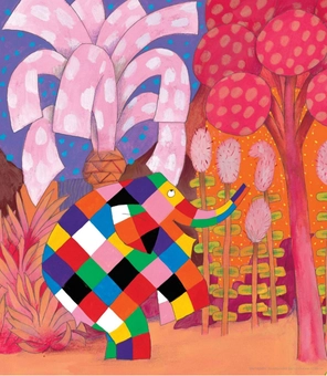 Паперова книга «Elmer and Butterfly», автор Девід Маккі - фото №2 - мініатюра