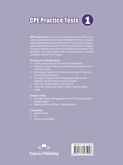 Паперова книга «CPE Practice Tests 1. Student's Book (with DigiBooks app)», авторів Боб Обі, Вірджинія Еванс - фото №2 - мініатюра