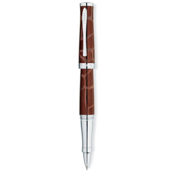  «Ручка-роллер Cross Sauvage Brown/Giraffe Pattern RB (Cr03154)» - фото №2 - миниатюра