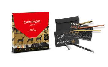 «Набор Caran d'Ache Creative Box (3000.609)», бренда Caran d'Ache - фото №2 - миниатюра