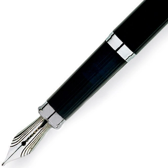 «Ручка Cross CENTURY II Tr.Black Lacquer Chrome FP F (Cr008642s)» - фото №2 - миниатюра