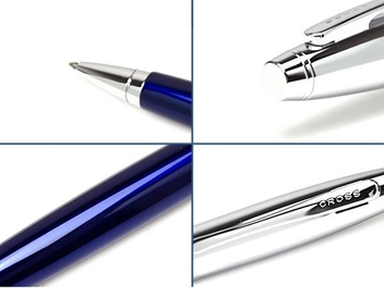  «Ручка Cross CALAIS Blue Chrome BP (Cr01123)» - фото №2 - миниатюра