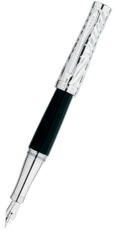«Чорнильна ручка Cross SAUVAGE Onyx Zebra Pattern FP F (Cr03163)» - фото №1 - мініатюра
