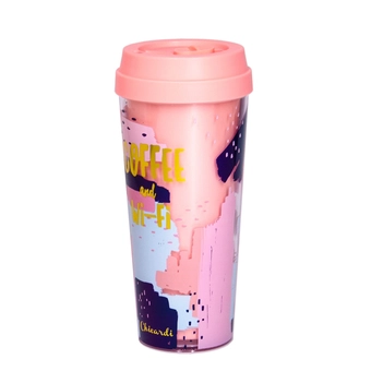  «Термочашка Chicardi Coffee and Wi-Fi 475 мл (A002503)», бренда Chicardi - фото №4 - миниатюра