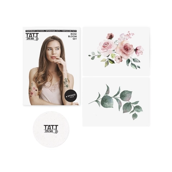 «Временные тату TATTon.me Rose Bloom set», бренда TATTon.me - фото №4 - миниатюра