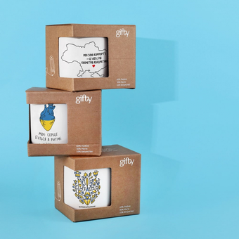  «Чашка Gifty Зона комфорта белая (AA-0109099)», бренда Gifty - фото №5 - миниатюра