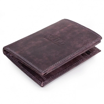  «Портмоне чоловіче шкіряне Always Wild (DNKD1072-MCR-brown)», brand Always Wild / Always Wild /  - фото №1 - миниатюра