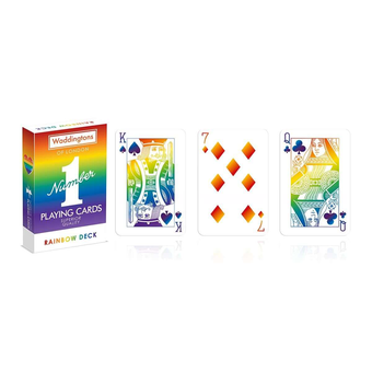  «Гральні карти Winning Moves Rainbow Waddingtons Number 1 (WM00756-EN1-12)», бренда Winning Moves - фото №2 - миниатюра