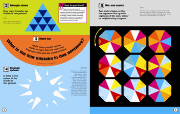 Бумажная книга «Mindbenders. Brain-Boggling Tricks, Puzzles & Illusions» - фото №4 - миниатюра