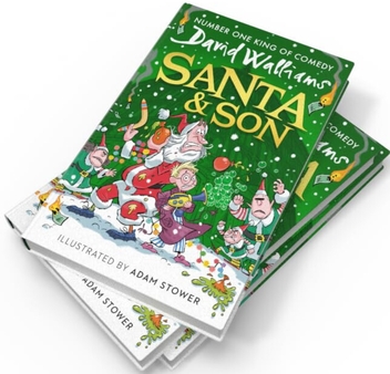 Паперова книга «Santa & Son», автор Девід Вольямс - фото №3 - мініатюра