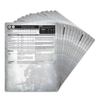  «Datasheets Cards: Imperial Knights Games Workshop (60220108004)», бренда Games Workshop - фото №2 - миниатюра