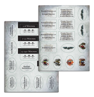  «Datasheets Cards: Imperial Knights Games Workshop (60220108004)», бренда Games Workshop - фото №4 - миниатюра