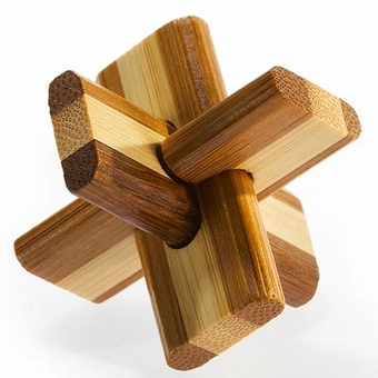  «Головоломка Eureka 3D Puzzle Двойной Крест (473125)», бренда Eureka 3D Puzzle - фото №2 - миниатюра