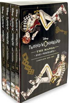 Бумажная книга «Disney Twisted-Wonderland: The Manga – Book of Heartslabyul Complete Box Set: Includes vols. 1-4 with premium», автор Вакана Хазуки - фото №4 - миниатюра