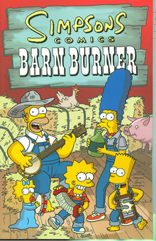 Паперова книга «Simpsons Comics Barn Burner », автор Метт Грьонінг - фото №2 - мініатюра