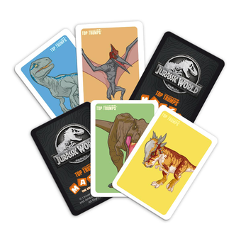  «Настільна гра Winning Moves Jurassic World Top Trumps Match Board Game», бренду Winning Moves - фото №4 - мініатюра