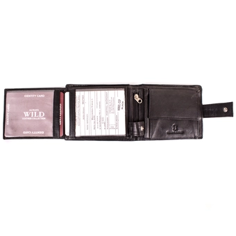 «Портмоне чоловіче шкіряне Always Wild (DNKN992L-CCF-black)», brand Always Wild / Always Wild / - фото №6 - миниатюра