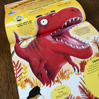 Паперова книга «Do You Love Dinosaurs?», автор Метт Робертсон - фото №11 - мініатюра