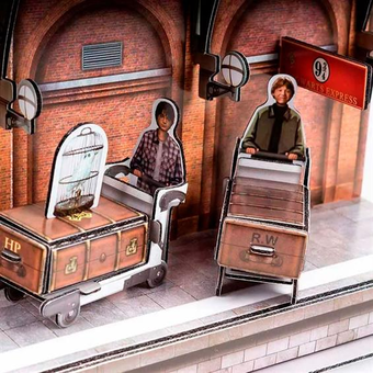  «Тривимірна головоломка-конструктор Cubic Fun Гоґвортс Великий зал Harry Potter», бренда Cubic Fun - фото №3 - миниатюра