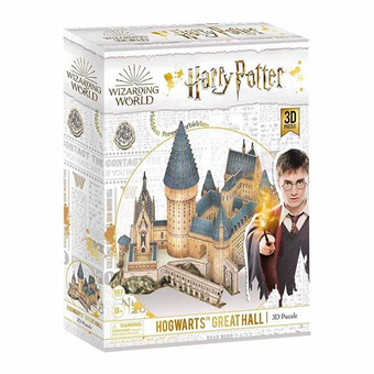  «Тривимірна головоломка-конструктор Cubic Fun Гоґвортс Великий зал Harry Potter», бренда Cubic Fun - фото №2 - миниатюра
