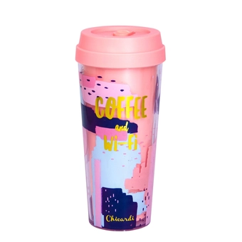  «Термочашка Chicardi Coffee and Wi-Fi 475 мл (A002503)», бренда Chicardi - фото №2 - миниатюра