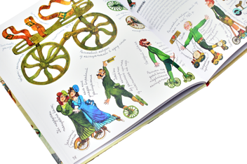 Бумажная книга «Довкола колеса. Енциклопедія», автор Али Митгуш - фото №6 - миниатюра