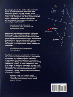 Паперова книга «Atlas of Ukrainians in the United States. Demographic and Socio-Economic Characteristics», автор Олег Воловина - фото №3 - мініатюра